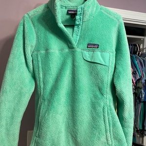 Patagonia Pullover Re Tool Green fleece pullover
